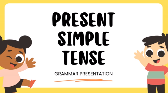 Present simple sentence